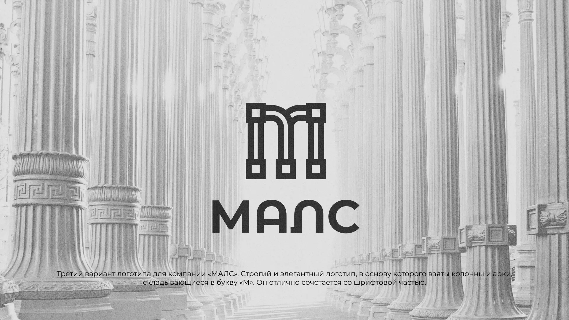 Разработка логотипа компании «МАЛС» в Сафоново